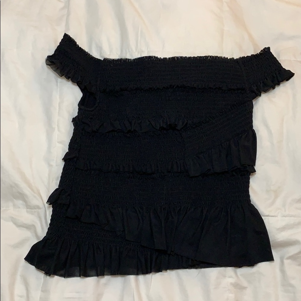 Nordstrom Strapless Blouse Size Large